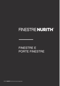 Catalogo Nurith finestre portefinestre